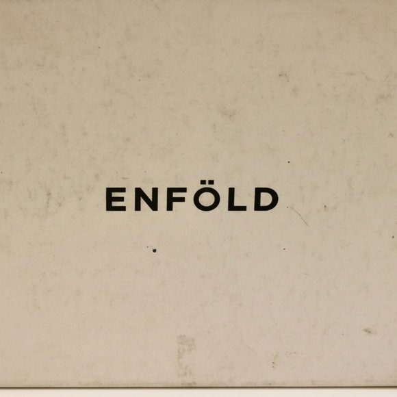 $450 39 9 Women's LUXURY ENFOLD Gray JAPAN wool LEATHER sandals flats shoes mint - Picture 13 of 13